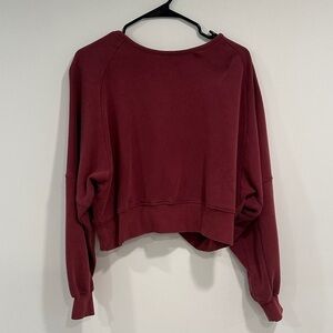 Lulu's Deep Red Women's Hoodie